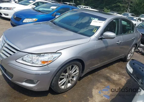 2010 Hyundai Genesis 4.6 from USA, damaged, VIN KMHGC4DF0AU070647
